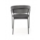 Стул HALMAR K426 серый/черный